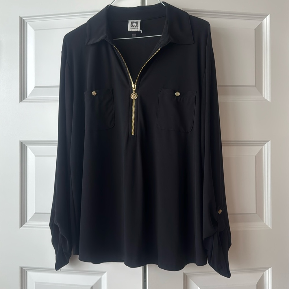 Black dress shirt